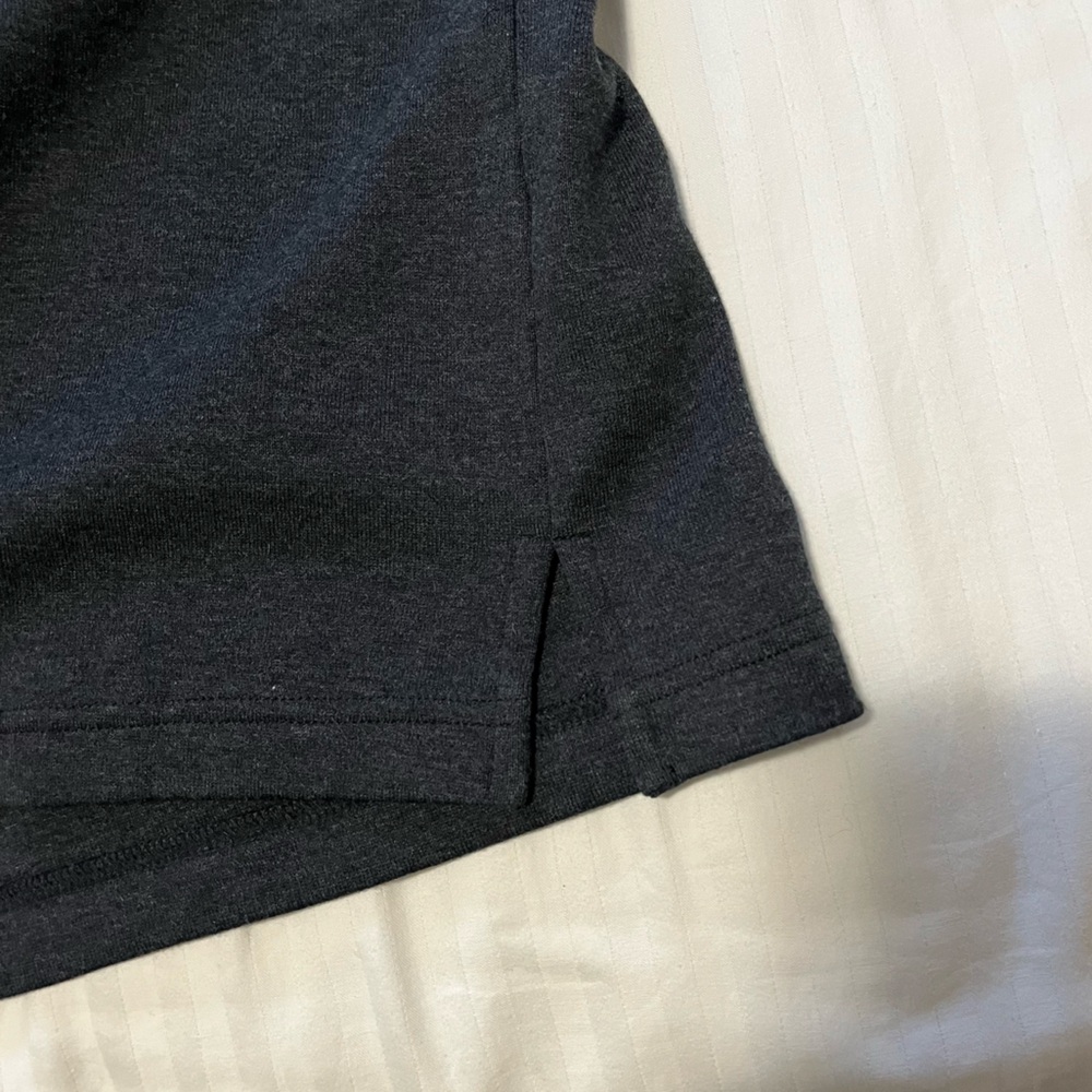 Bugatchi Cotton Blend Button Diwn Shirt Jacket Caviar Charcoal Grey size Large - Picture 9 of 16